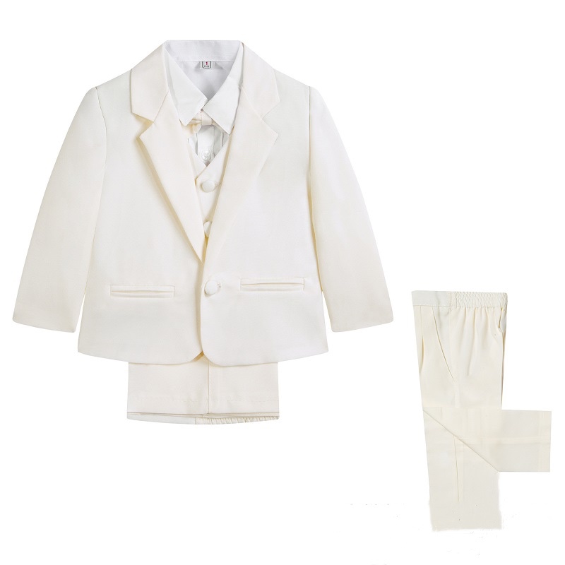 Conjunto Ropa Formal Bebé Niño Blanco 