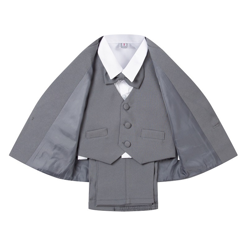 Conjunto Ropa Formal Bebé Niño Gris 