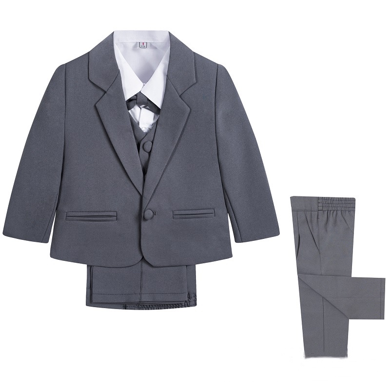 Conjunto Ropa Formal Bebé Niño Gris 